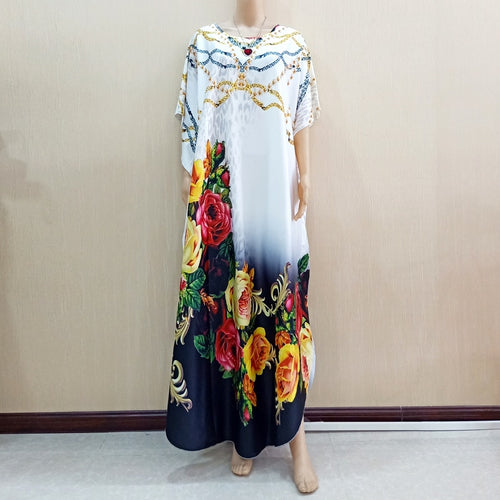 Floral Dashiki Dress