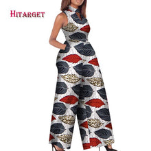 Load image into Gallery viewer, O-Neck Sleeveless Printed Jumpsuit