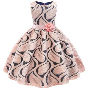 Embroidered Elegant Children Dress