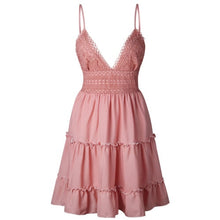 Load image into Gallery viewer, Strappy Lace Mini Dresses