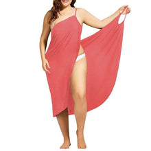 Load image into Gallery viewer, Women Sexy Beach V-Neck Sling Dress