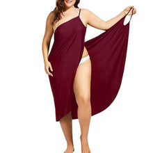 Load image into Gallery viewer, Women Sexy Beach V-Neck Sling Dress