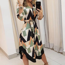 Load image into Gallery viewer, O-Neck Black Dress Bandage Bodycon Long Sleeve