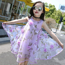 Load image into Gallery viewer, Girls Floral Dresses 6-14Years