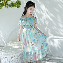 Load image into Gallery viewer, Girls Floral Dresses 6-14Years
