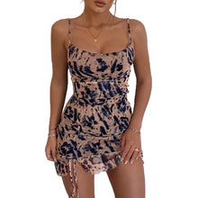 Load image into Gallery viewer, Ink Floral Print Dress