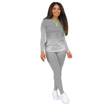 Load image into Gallery viewer, Jogger Suit Gradient Long Sleeve Pullover