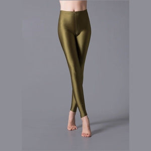 Fluorescent Leggings  Casual Trousers