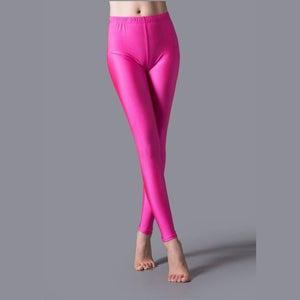 Fluorescent Leggings  Casual Trousers