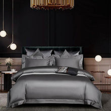 Load image into Gallery viewer, Embroidered Duvet Cover Set Premium Soft Egyptian Cotton Bedding