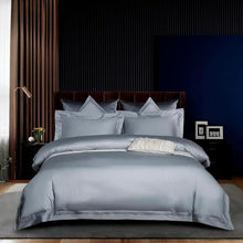 Load image into Gallery viewer, Embroidered Duvet Cover Set Premium Soft Egyptian Cotton Bedding
