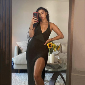 Crochet Beach Maxi Dress for Women