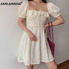 Load image into Gallery viewer, Ruffles Puffed Sleeves