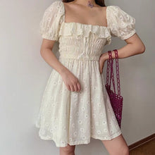 Load image into Gallery viewer, Ruffles Puffed Sleeves