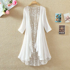 Chiffon Tunic Kimono Cardigan