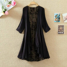 Load image into Gallery viewer, Chiffon Tunic Kimono Cardigan