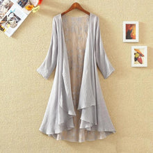 Load image into Gallery viewer, Chiffon Tunic Kimono Cardigan