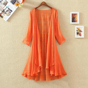 Chiffon Tunic Kimono Cardigan