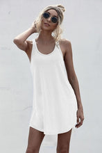 Load image into Gallery viewer, O-neck Sleeveless Tank Dress