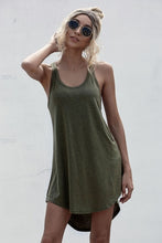 Load image into Gallery viewer, O-neck Sleeveless Tank Dress
