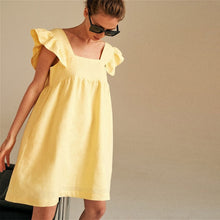 Load image into Gallery viewer, Butterfly Sleeve Mini Sweet Dress