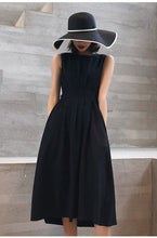 Load image into Gallery viewer, O-neck Sleeveless Tank Dress
