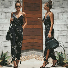 Load image into Gallery viewer, Floral Print Baggy Print Romper