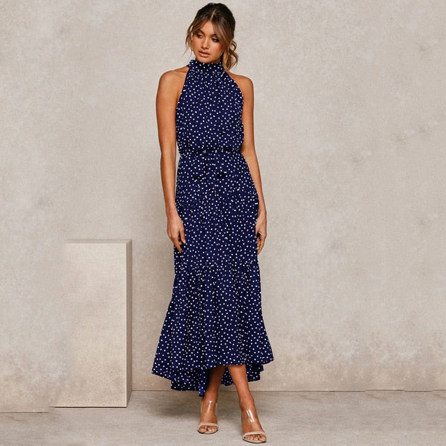 Halter Strapless Dress