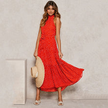 Load image into Gallery viewer, Halter Strapless Dress