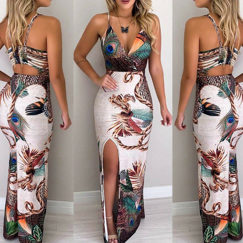 Bodycon Casual Long Sleeveless Dress