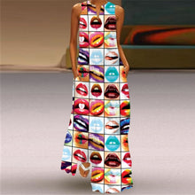 Load image into Gallery viewer, Art Inspired Long Dresses