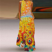 Load image into Gallery viewer, Art Inspired Long Dresses