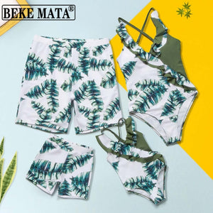 Family Swimsuit Matching Set