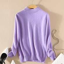 Load image into Gallery viewer, Cashmere  Vintage Half Turtleneck Sweaters