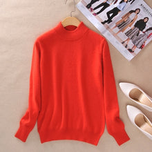 Load image into Gallery viewer, Cashmere  Vintage Half Turtleneck Sweaters