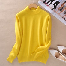 Load image into Gallery viewer, Cashmere  Vintage Half Turtleneck Sweaters