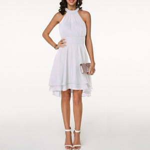 Chiffon Sleeveless Midi Dress