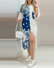 Load image into Gallery viewer, Short-Sleeved Shirt Dress