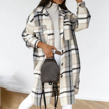 Load image into Gallery viewer, Casual Oversized Turn Down Collar Long Coat