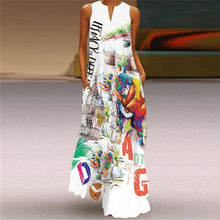 Load image into Gallery viewer, Butterfly Printed Long Dresses
