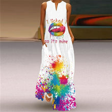 Load image into Gallery viewer, Butterfly Printed Long Dresses