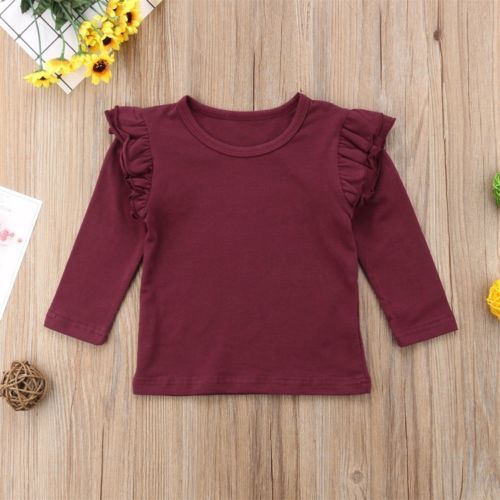 Girls Long Sleeve Blouse 6M-5T