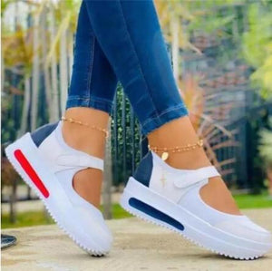 Chunky Sneakers Solid Color Platform Shoes