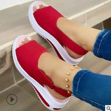 Load image into Gallery viewer, Chunky Sneakers Solid Color Platform Shoes