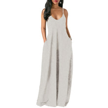 Load image into Gallery viewer, Spaghetti Straps Pockets Maxi Dress