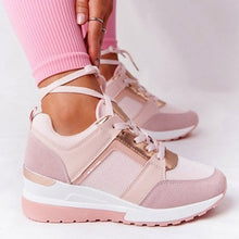 Load image into Gallery viewer, Chunky Sneakers Solid Color Platform Shoes