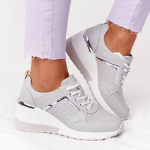 Load image into Gallery viewer, Chunky Sneakers Solid Color Platform Shoes