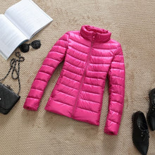 Load image into Gallery viewer, Down Jacket Slim Hooded Outerwear