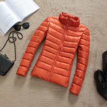 Load image into Gallery viewer, Down Jacket Slim Hooded Outerwear