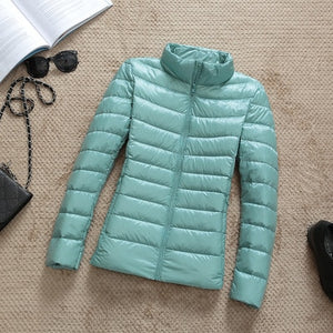 Down Jacket Slim Hooded Outerwear